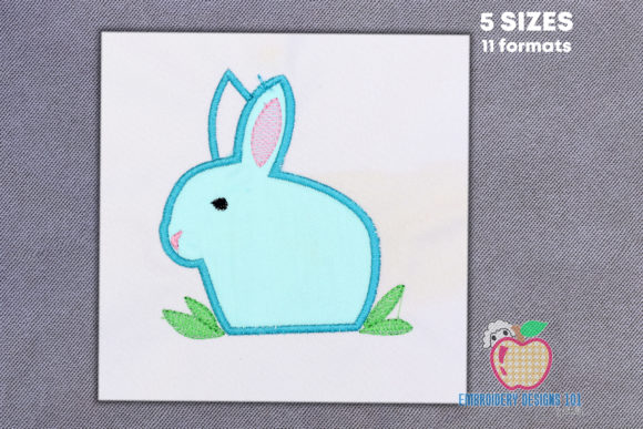 Big Bunny Applique for Kids