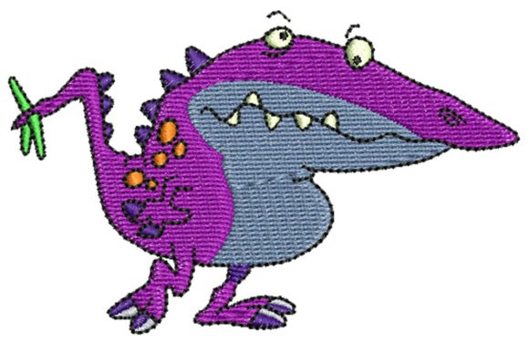 Dino Monster: A Playful, Versatile Embroidery Design for Meaningful Gifts
