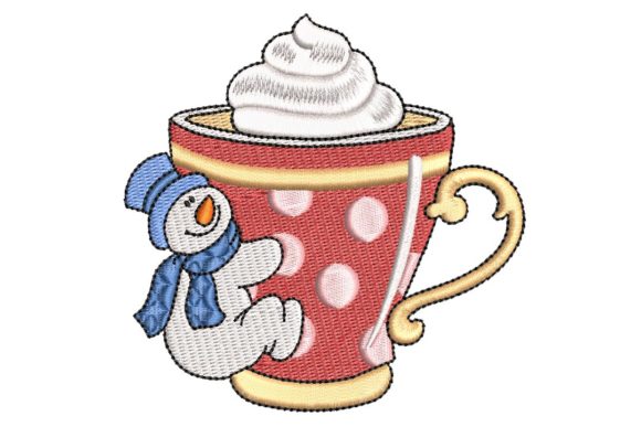 Lovely Snowman & Hot Chocolate