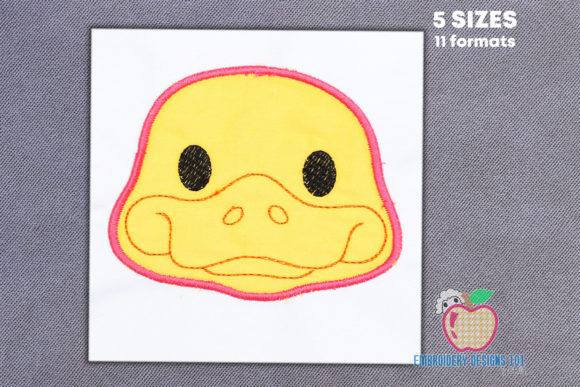 Mallard Head Applique: A Thoughtful Embroidery Touch for Meaningful Gifts