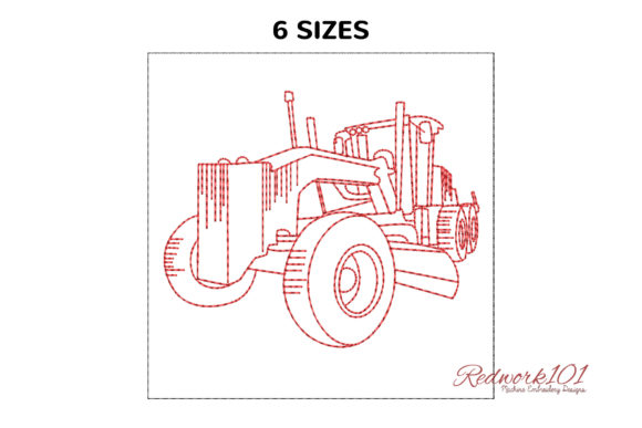 Motor Grader Embroidery Design Review