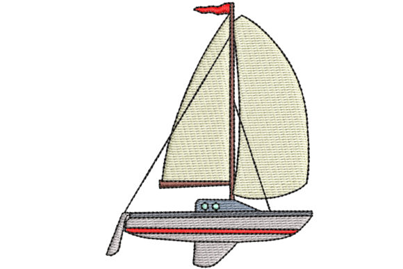 Sail Boat: A Timeless Embroidery Design for Meaningful Gifts