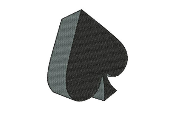 Spades: A Seasonal Embroidery Staple for Holiday Playfulness